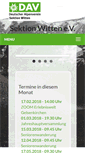 Mobile Screenshot of dav-witten.de